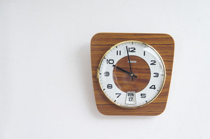 :フランス ヴィンテージ BAYARD製 ウォールクロック