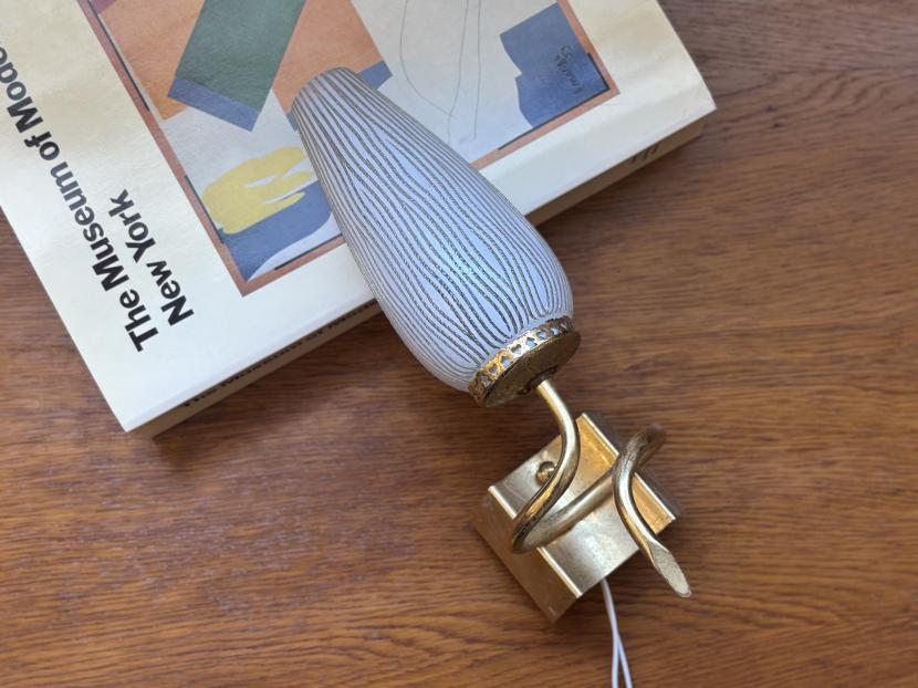 フレンチミッドセンチュリー　モダン ブラケットランプ ②