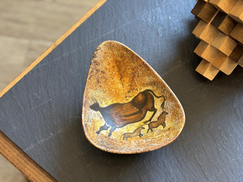 フランス ヴィンテージ セラミックトレイ