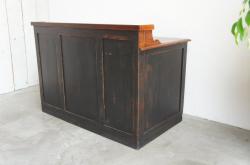 フランスアンティーク　木製カウンターデスク