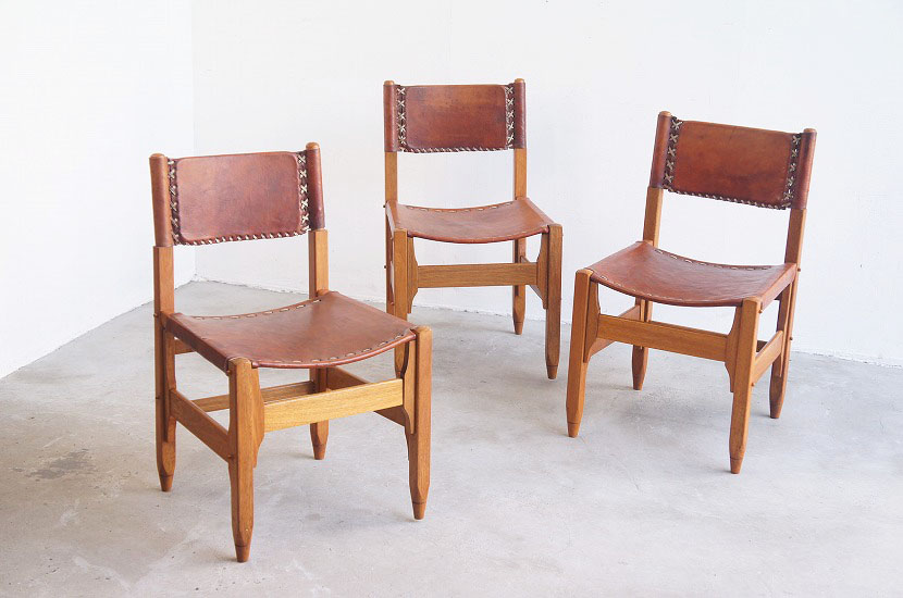 1960’s Werner Biermann ヴィンテージレザーチェア ⑤