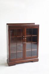 イギリスアンティーク　ブックケース/ガラスキャビネット