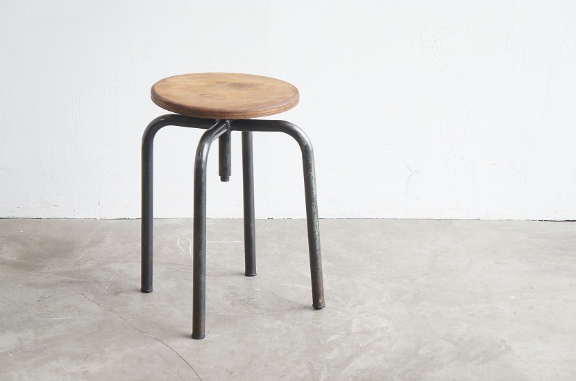 フランスヴィンテージ　インダストリアルスツール