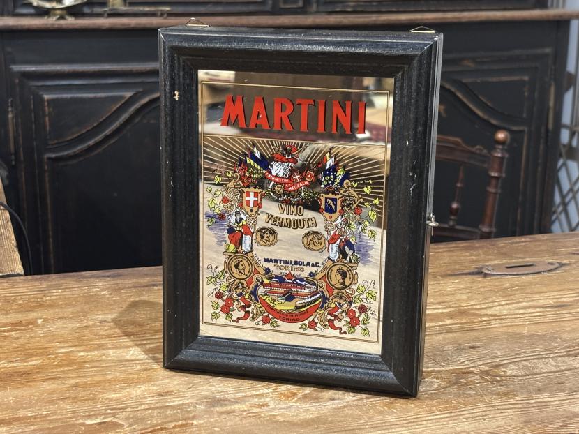 ヴィンテージ MARTINI パブミラー キーボックス
