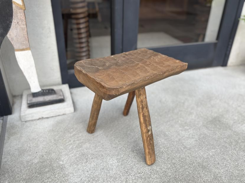 フランス アンティーク プリミティブ スツール