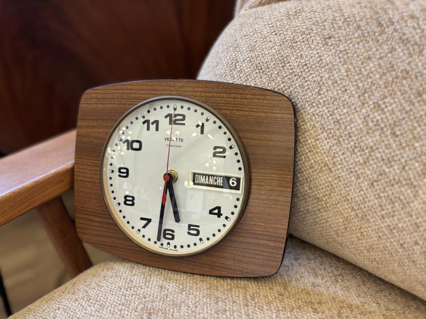 フランスヴィンテージ VEDETTE製 ウォールクロック
