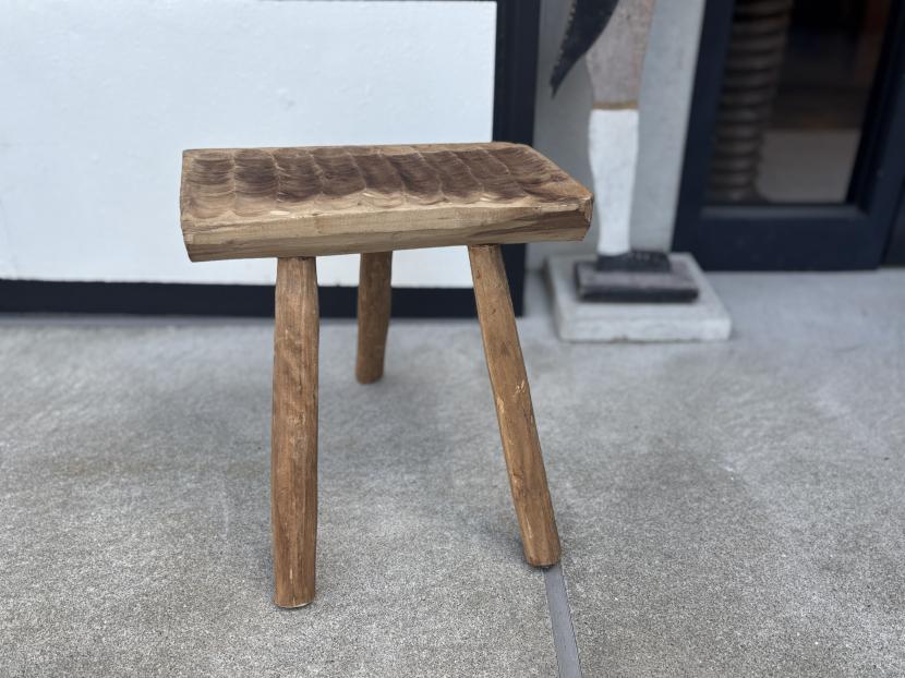 フランス アンティーク プリミティブ スツール