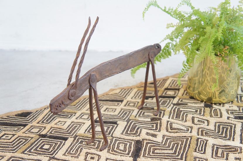 アフリカ ブルキナファソ ロビ族 ガゼル folk art