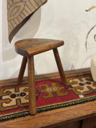 フランスアンティーク　ウッドスツール