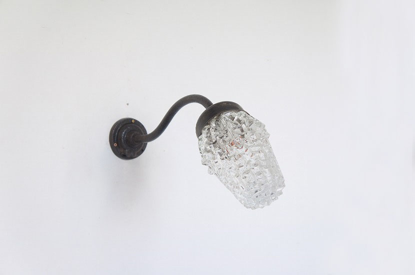 フランスヴィンテージ　アームブラケットランプ