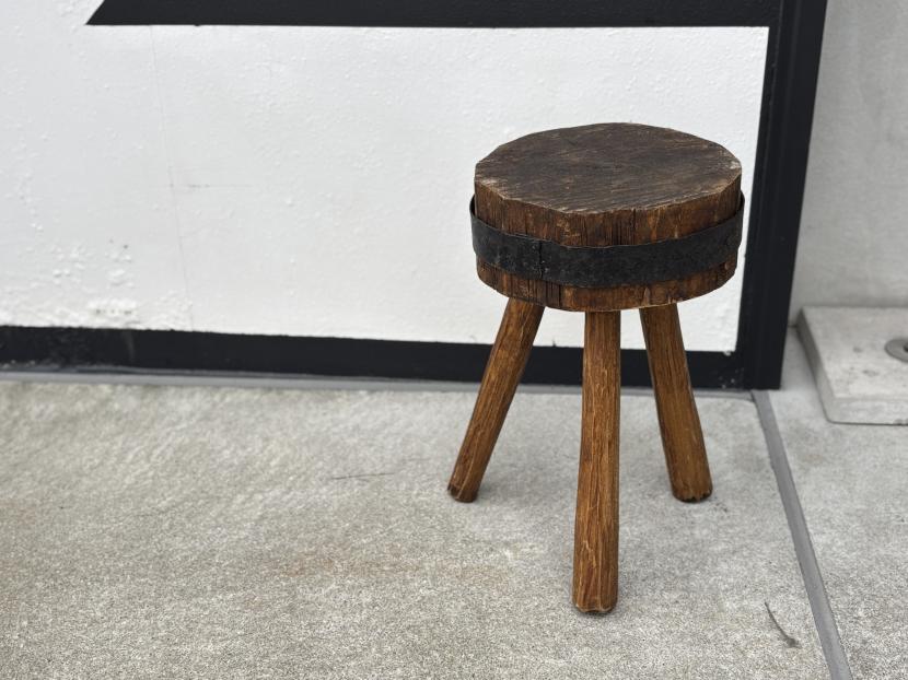 フランスアンティーク プリミティブ スツール　①