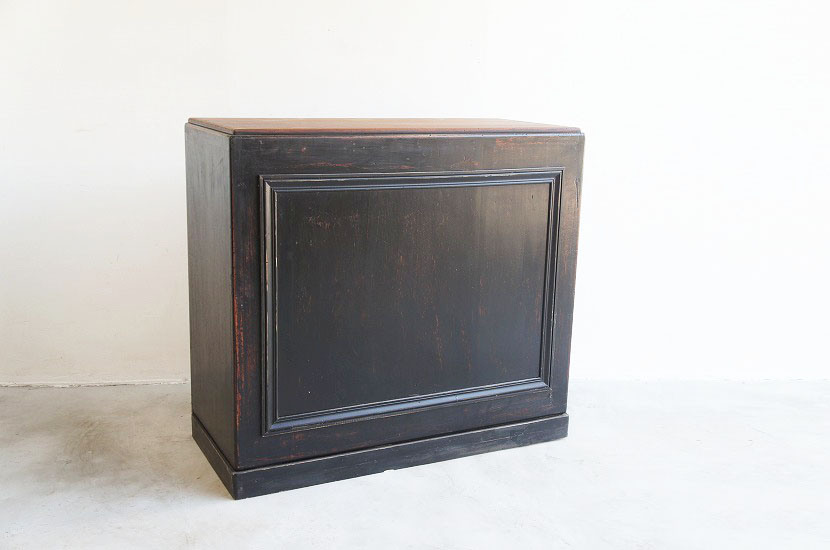 フランスアンティーク　ブラックカウンター