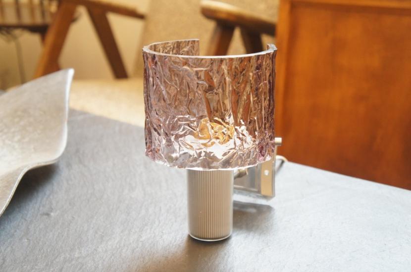 フレンチミッドセンチュリー ルーサイト ブラケットランプ