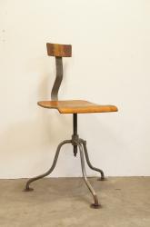 フランスヴィンテージ インダストリアルワークチェア