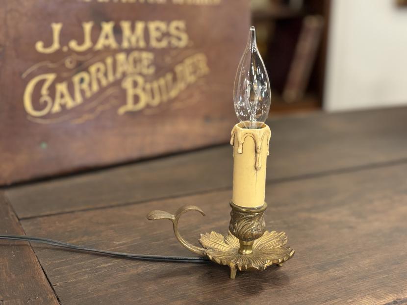 フランスアンティーク キャンドルランプ