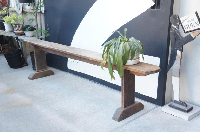 フランスアンティーク　ロングベンチ