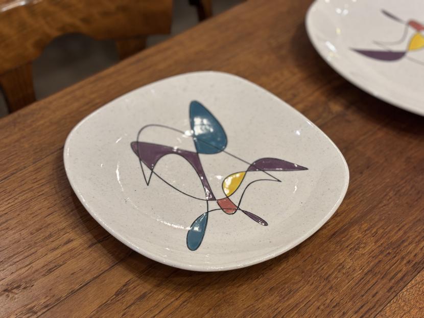 アメリカヴィンテージ Metlox Poppytrail ストーンウェア プレート ①