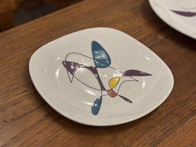 アメリカヴィンテージ Metlox Poppytrail ストーンウェア プレート ②