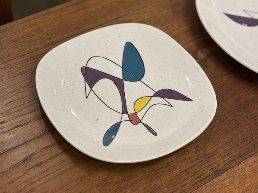 アメリカヴィンテージ Metlox Poppytrail ストーンウェア プレート ③