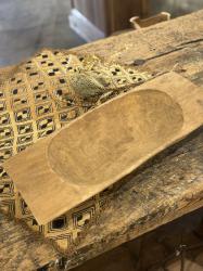 フランスアンティーク ウッド ボウル S