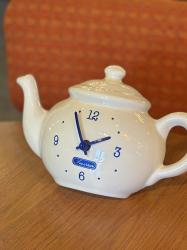イギリス ヴィンテージ Tetley ティーポット型 ウォールクロック