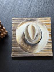 フランス オイルペイント モダンアート