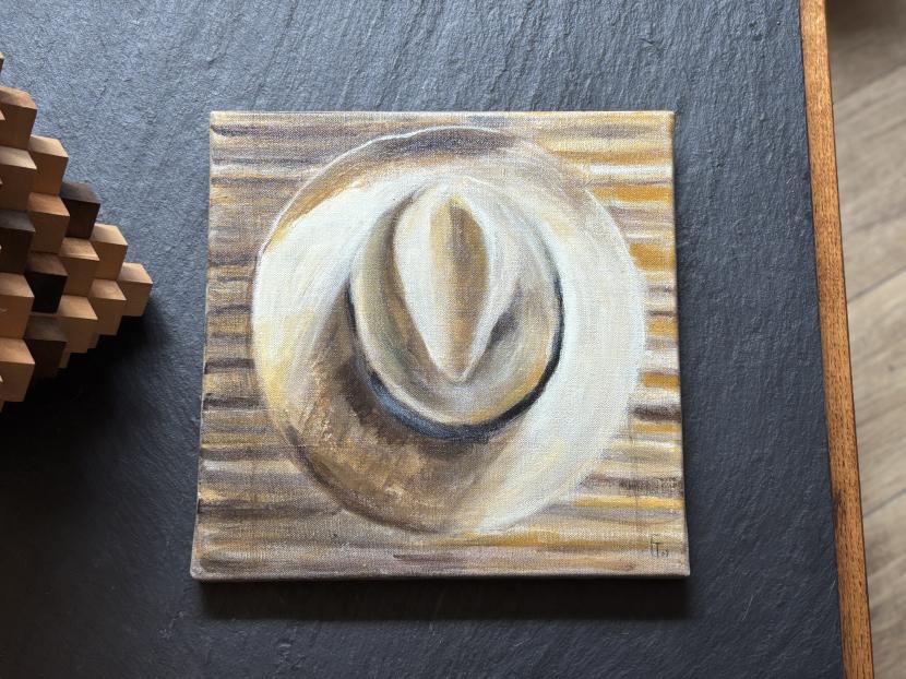 フランス オイルペイント モダンアート