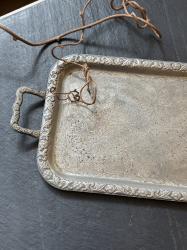 イギリスアンティーク　シルバートレイ