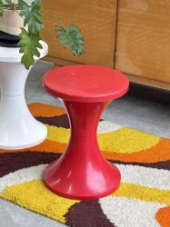 フランスヴィンテージ TamTam stool タムタムスツール/レッド D