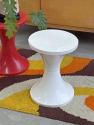 フランスヴィンテージ TamTam stool タムタムスツール/ホワイト B