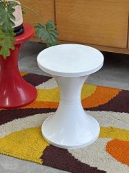 フランスヴィンテージ TamTam stool タムタムスツール/ホワイト C