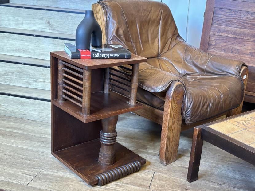 フランスヴィンテージ Charles Dudouyt　サイドテーブル