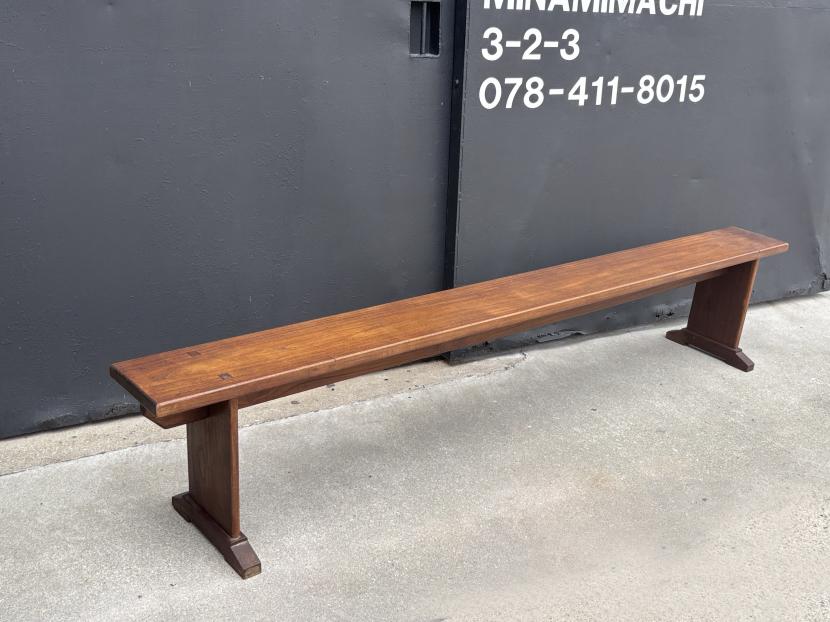 フランスアンティーク　ロングベンチ B