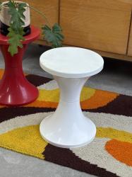 フランスヴィンテージ TamTam stool タムタムスツール/ホワイト D