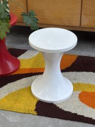 フランスヴィンテージ TamTam stool タムタムスツール/ホワイト F