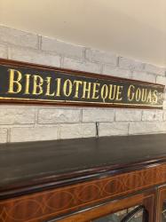 フランスアンティーク ハンドペイント ウッドサイン