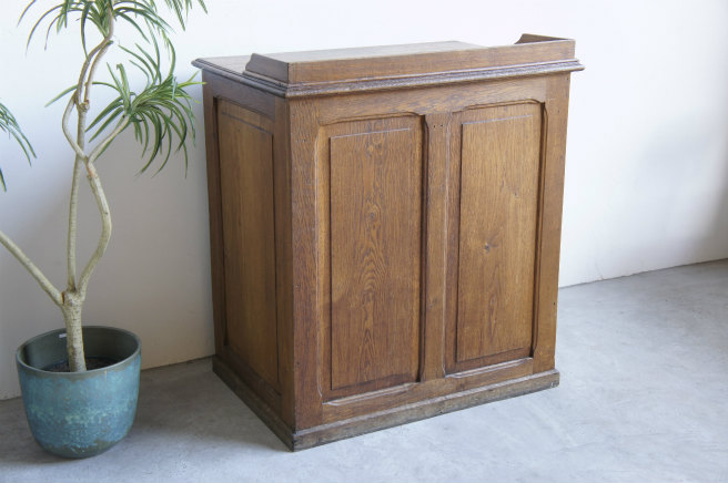 フランスアンティーク 木製カウンター