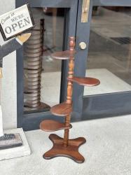 フランスヴィンテージ　木製プランターラック