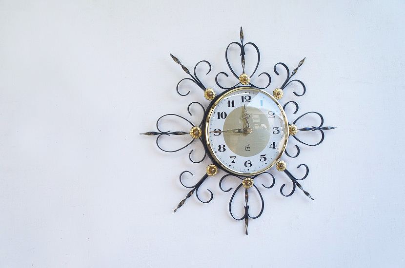 フランスヴィンテージ　JAPY製　ウォールクロック