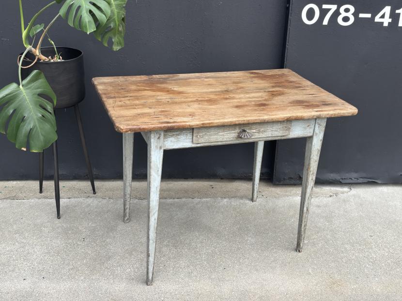 フランスアンティーク　ペイントテーブル