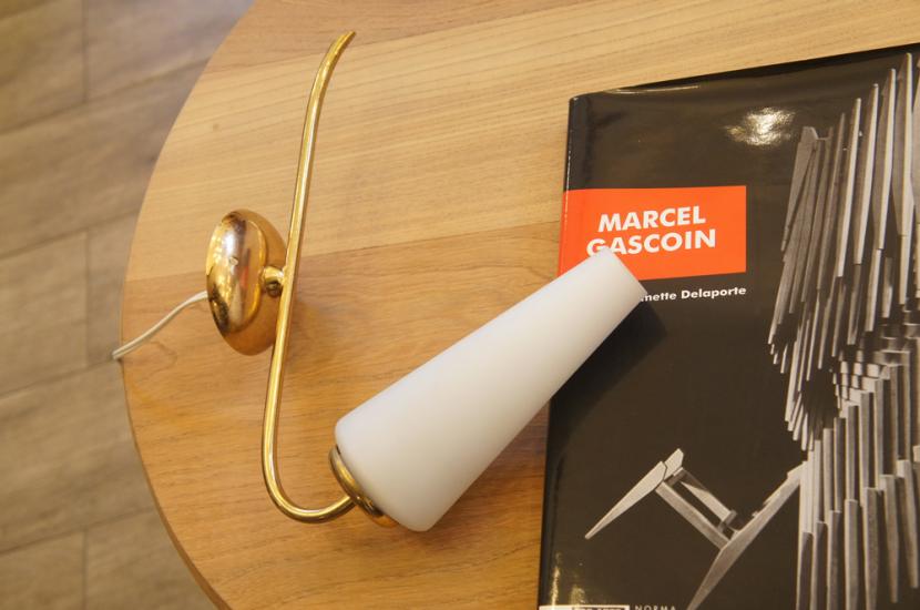 フレンチミッドセンチュリー　ヴィンテージブラケットランプ ②