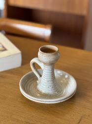 フランスヴィンテージ Grès du Marais　キャンドルホルダー