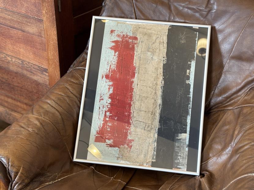 フレンチミッドセンチュリー　ヴィンテージ抽象モダンアート