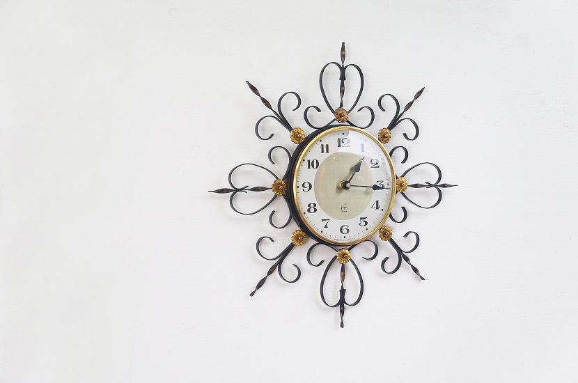 フランスヴィンテージ　JAPY製　ウォールクロック