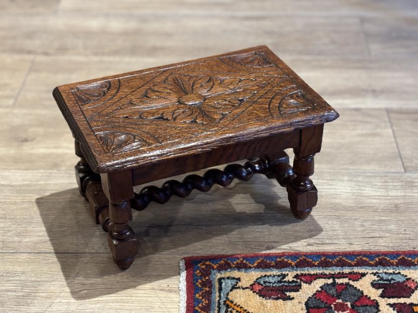 フランスアンティーク フットスツール