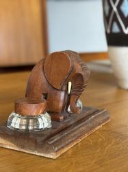 フランス ヴィンテージ エレファント インクボトルセット