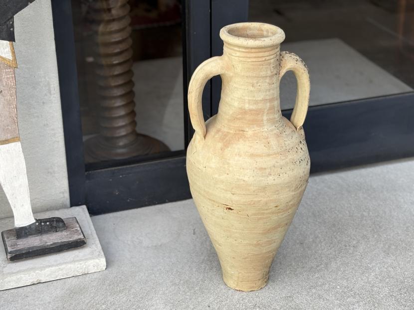 フランスアンティーク セラミック フラワーベース