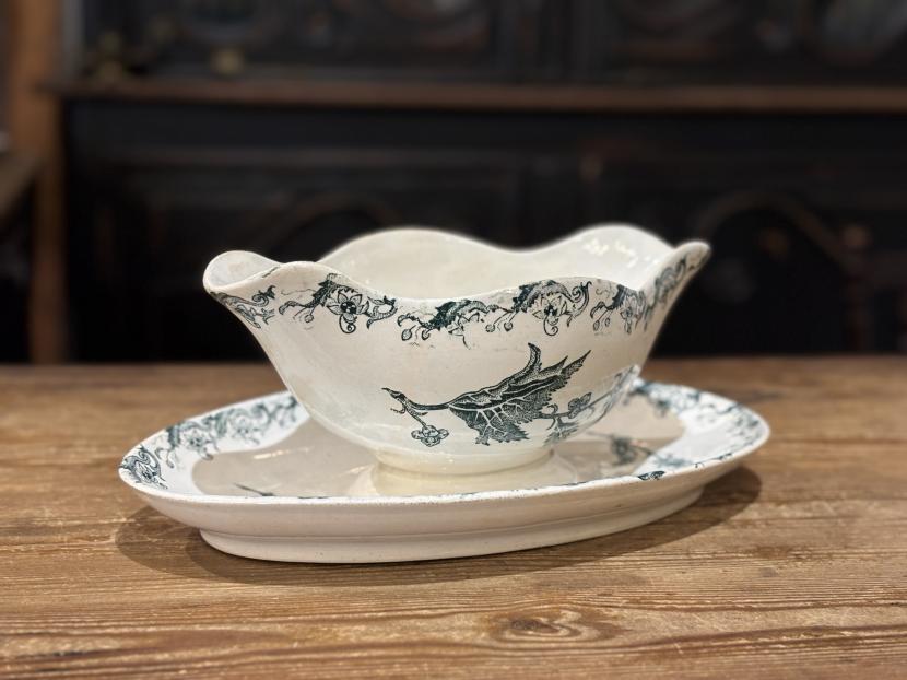 フランスアンティーク サンタマン窯RICHELIEU ソーシエール