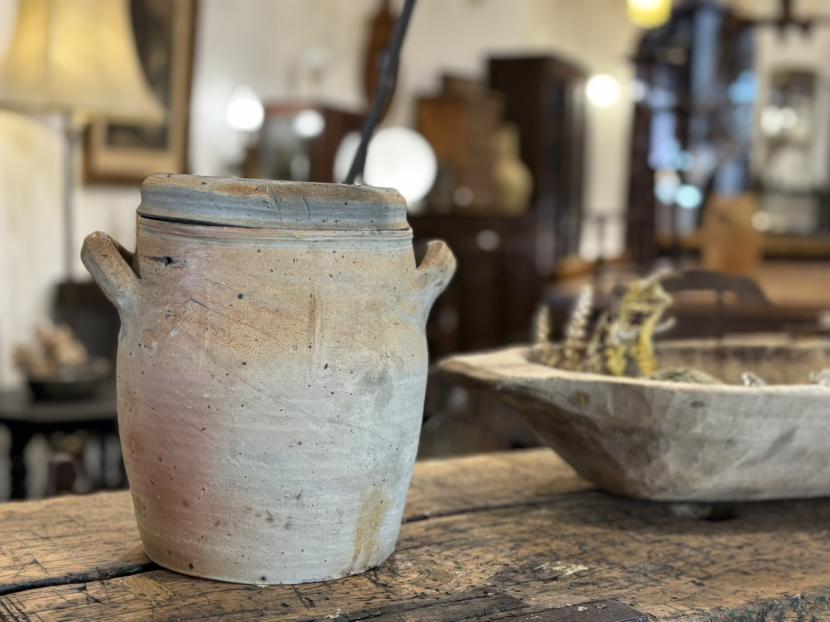 フランスアンティーク コンフィポット B