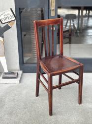 フランスアンティーク ウッド ビストロチェア